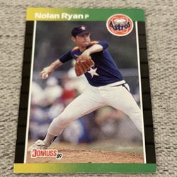 1989 Donruss #154 HOF Ryan
