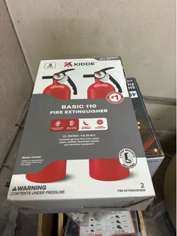 Kidde Basic 110 Fire Extinguisher