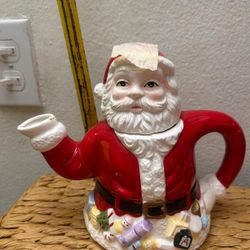 CAFETERA ANTIGUA DE PORCELANA DISEÑO PAPA NOE