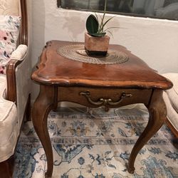 Wood End-table Set French Prevencial