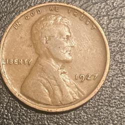 1927 No Mint Mark Wheat 🌾 Penny 