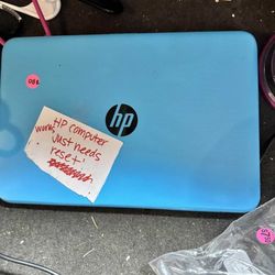 HP laptop 