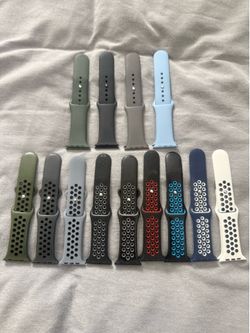 Apple sport band watch straps
