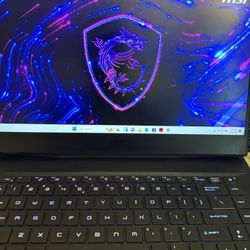 MSI Gaming Laptop — i7-10875H / RTX 3070 / 32GB RAM / 1TB SSD / 240Hz