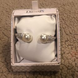 Silver Pearl Bracelet