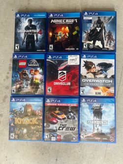 9- Ps4 videos Games bundles