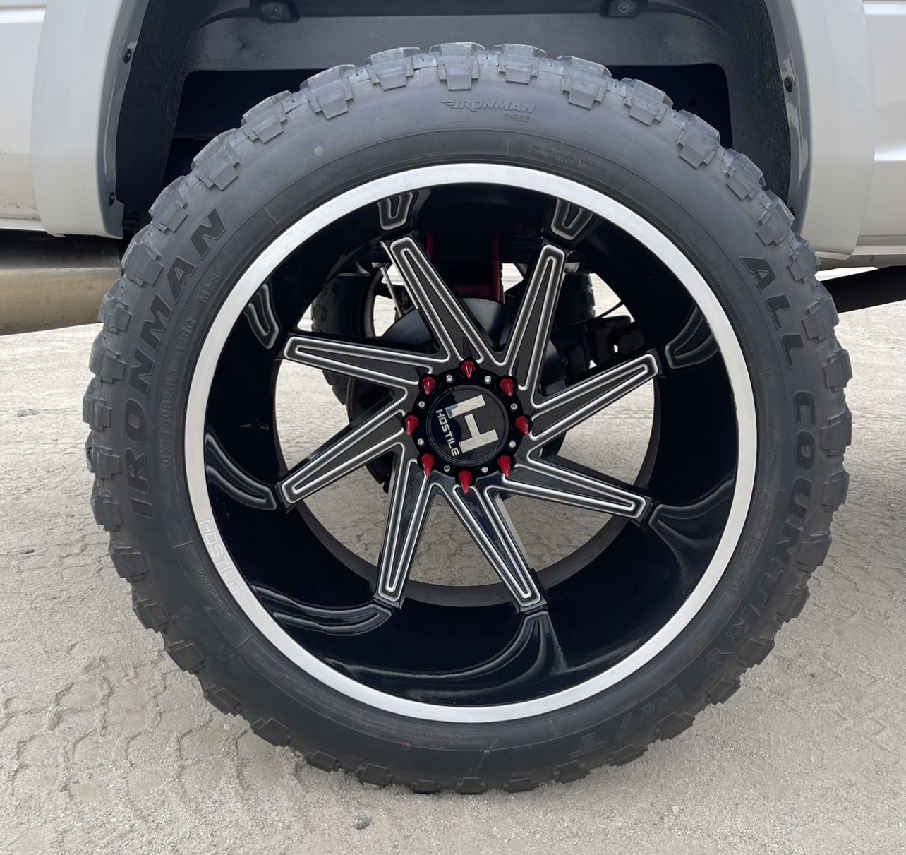 26x16 Hostile Wheels On 40s