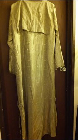 2 piece set with pants abaya