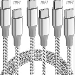 Brand: KYEHD USB C Cable,3 Pack 10FT USB C to USB C Cable 60W Type c Charger Fast Charging Cord,USB C Charger Nylon Braided Compatible iPhone 16 Pro/1