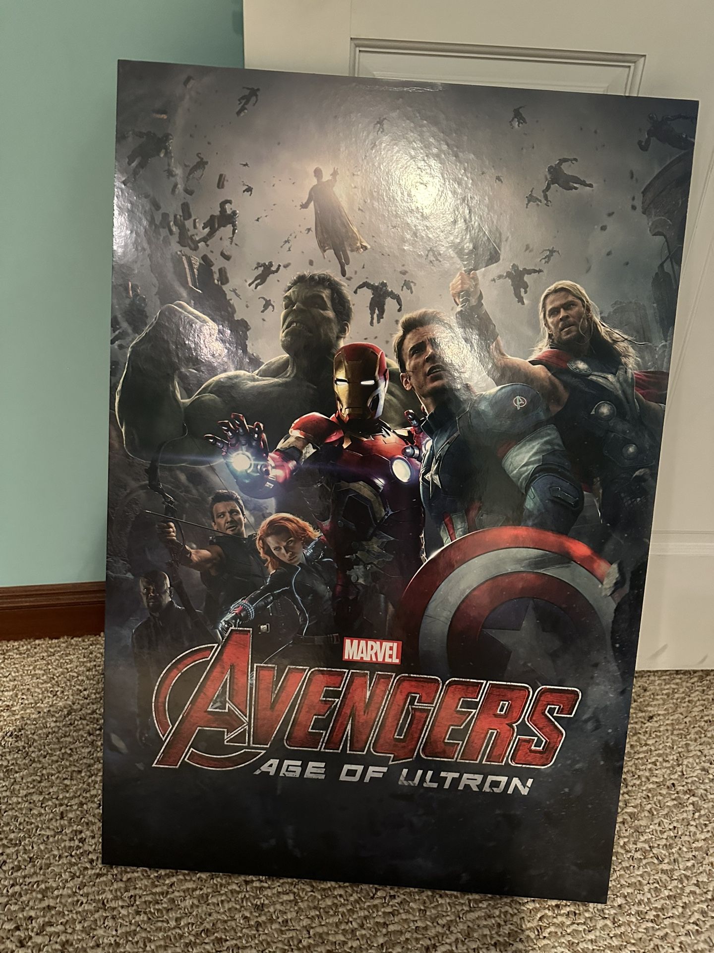 Avengers Poster Framed