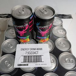 Bucked Up Energy Drink Miami 24-Pack 7.5oz