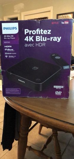 Philips 4K blu-ray player