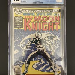 Marvel Spotlight 28 - First solo Moon Knight - CGC 4.0
