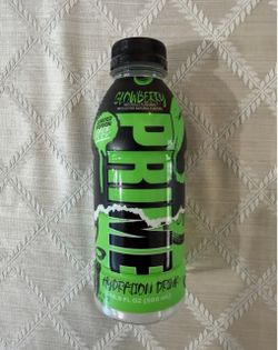 PRIME Glowberry Limited Edition Unopened 16.9oz Glow In Dark Logan Paul KSI