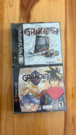 Grandia 1 and 2 complete in box