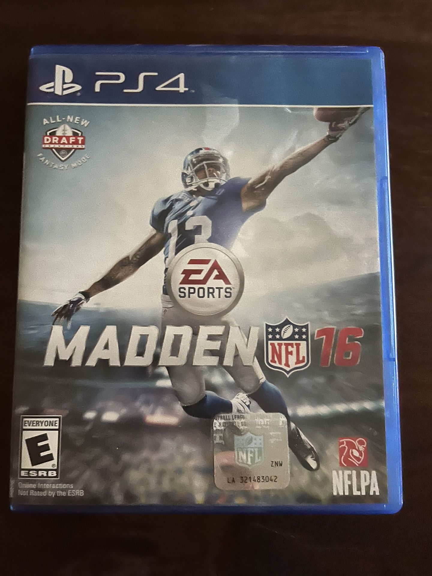 PS4 Madden NFL 16 Video Game 