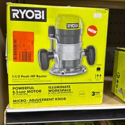 Ryobi Plunge Router New