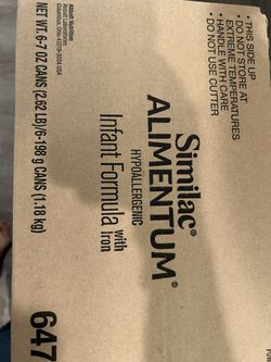 Infant Formula. Similar Alimentum.