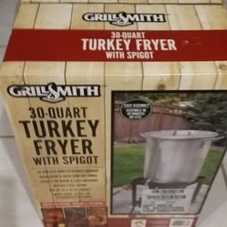 GrillSmith 30 Quart Turkey Fryer