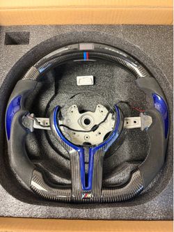 BMW carbon fiber steering wheel