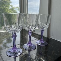 Vintage Crystal Glasses