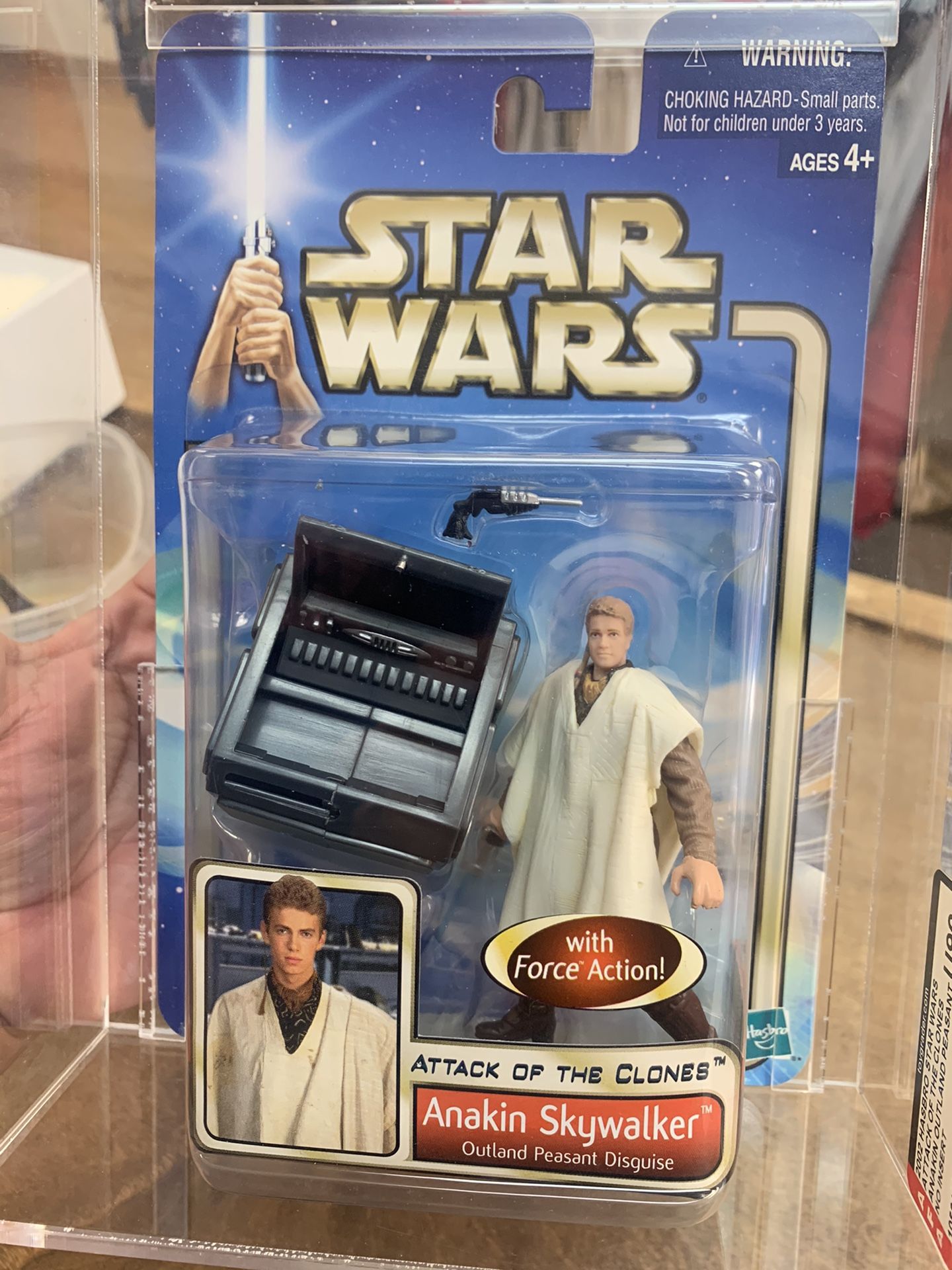 02 Hasbro Star Wars Attack Of The Clones Anakin Skywalker Graded