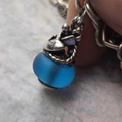 James Avery Anchor Glass Charm