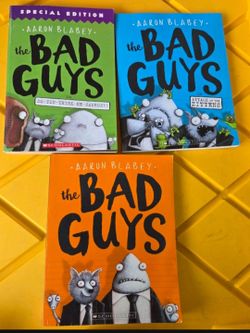 The bad guys  3 books 📚 for kids  new.