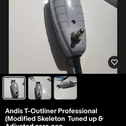 Andis/t Outliner/clipper/barber/custom/hair/zero Gap