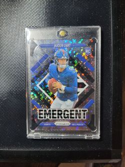 2025 Jaxson Dart Prizm Emergent No Huddle Disco