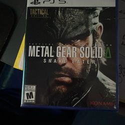 Metal Gear Solid Snake eater new