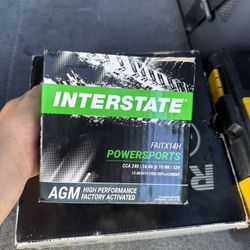 Interstate PowerSports Battery