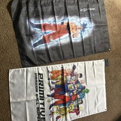 Primitive Wall Flags(dragon Ball Z)