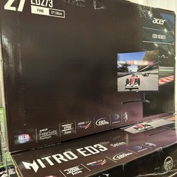 Acer Nitro 27" Curved FHD 180 Hz LED Gaming Monitor