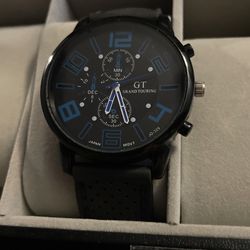 Blue And Black Watch