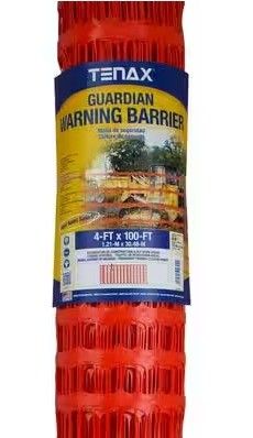 4ft X 100ft Orange Guardian safety Barrier FENCE