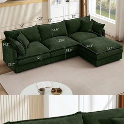Couch w Ottoman