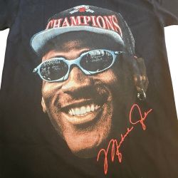 MICHAEL JORDAN BIG FACE BIG HEAD GRAPHIC CHICAGO BULLS SMALL NEW
