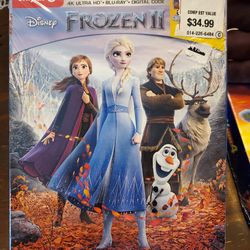 Frozen 2 And Toy Story 4  4K UltraHD Blu-Ray And Digital Code 