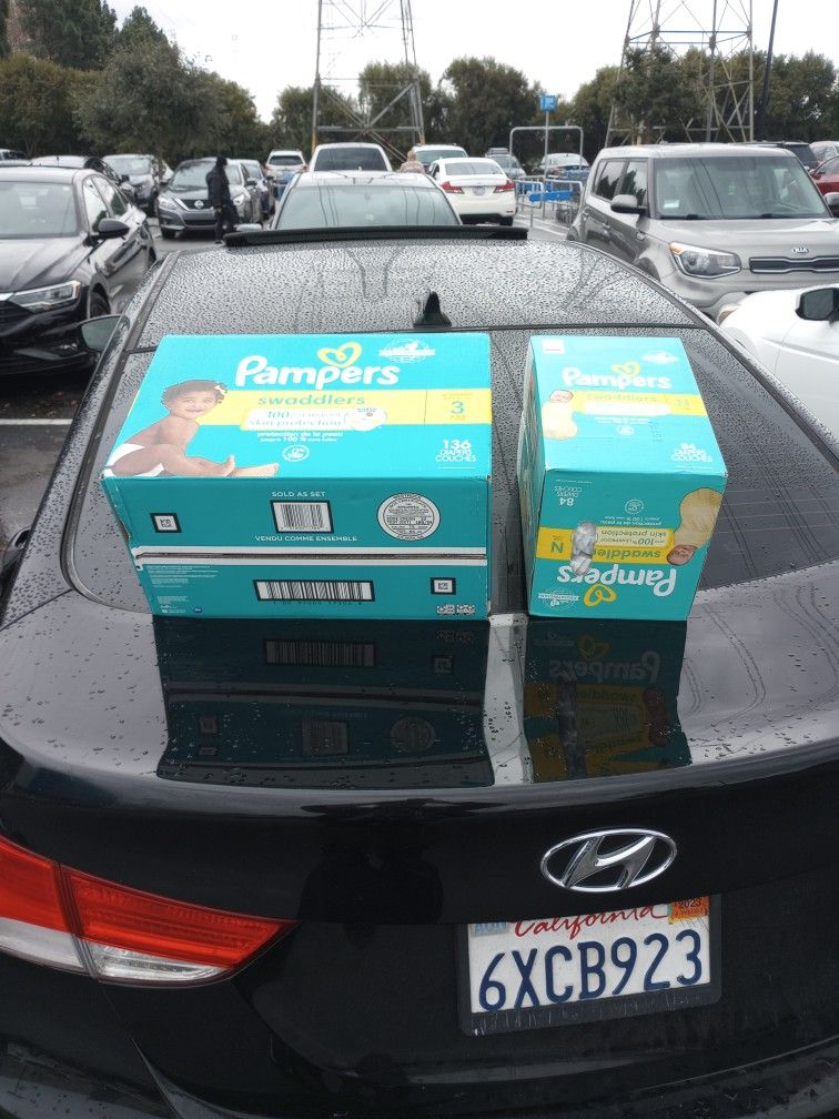 Pampers Swaddlers Size 3 For Active Babys