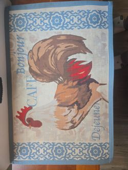 Country/Rooster Indoor rug