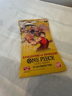 Kingdoms of Intrigue - Sleeved Booster Pack - Kingdoms of Intrigue (OP04)