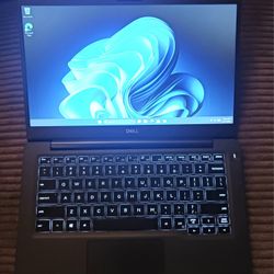 Dell Latitude 14" Laptop Intel Core i7-8665u 8GB RAM 256GB SSD Webcam Wi-Fi/Bluetooth Wireless Windows 11 Professional 