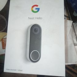 Brand New Google Nest Smart Wifi Hello Doorbell