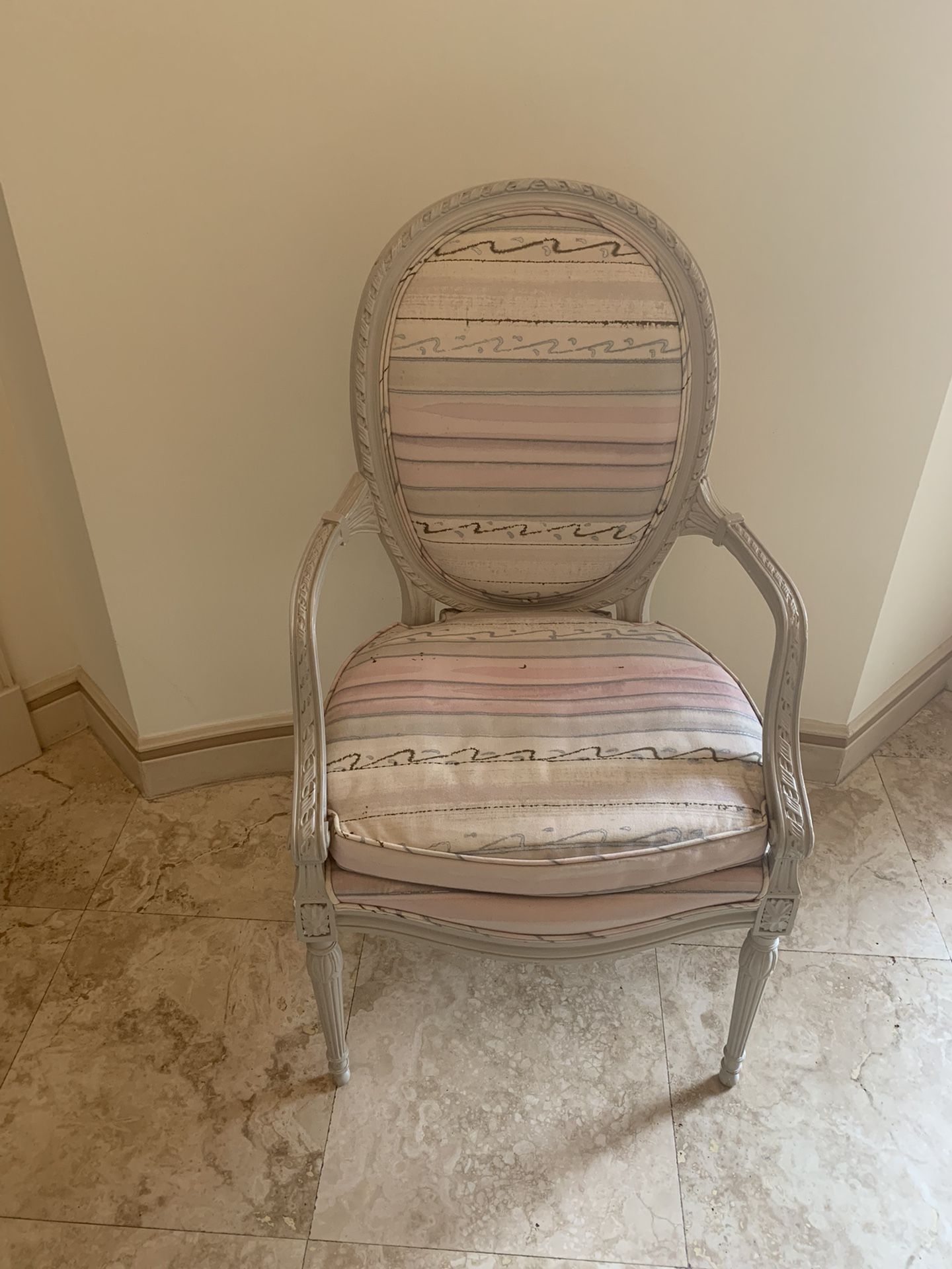 Pair Of Antique French Louis XVI Chairs