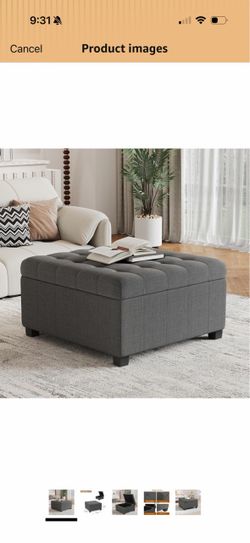 Storage ottoman