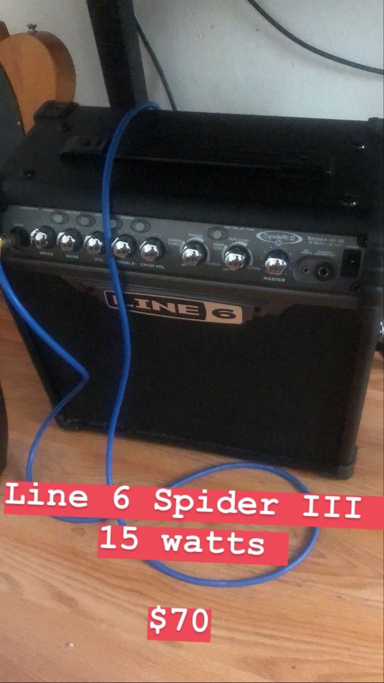 Line 6 Spider 3 guitar amp
