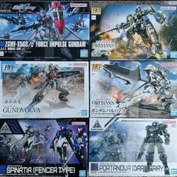 Gundam Model Kits New $20 Each 