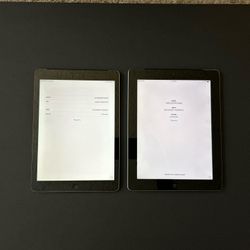 Lot Of 2 iPads