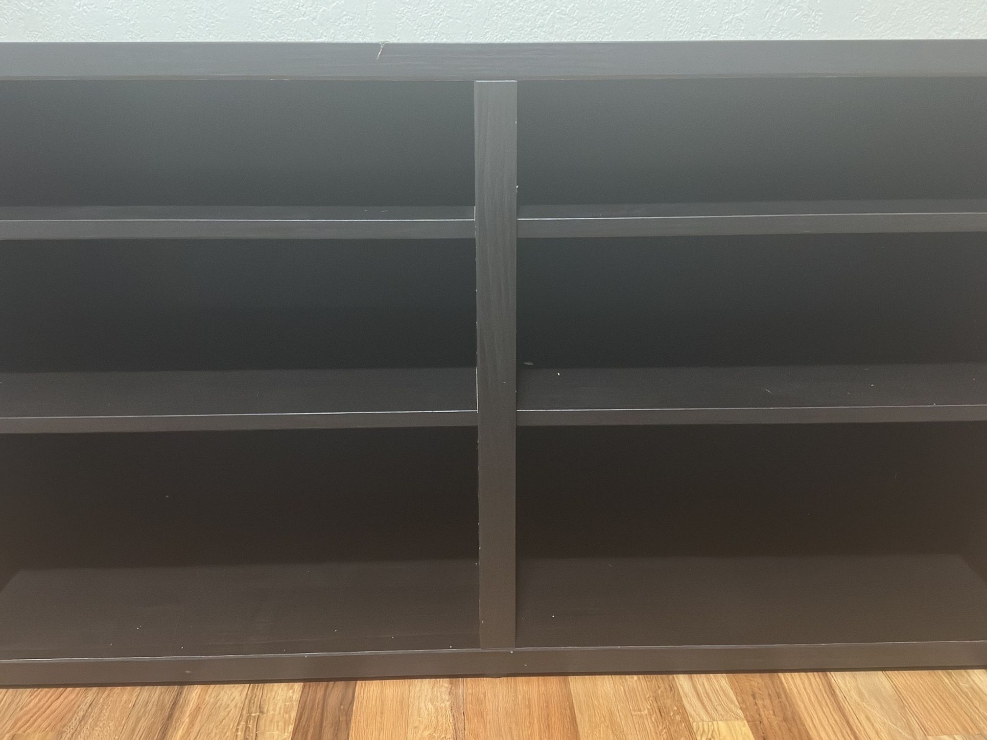 TV Console , Wooden Dark Brow